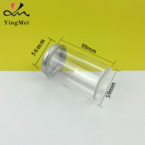 200ml clear empty pet plastic bottle food grade storage