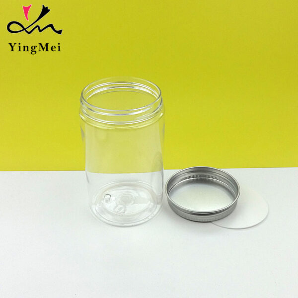 200ml clear empty pet plastic bottle food grade storage