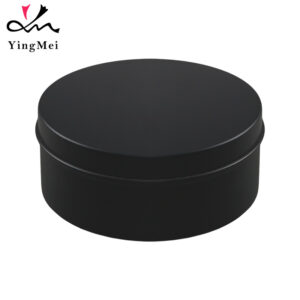 flip top 350ml black aluminum can bulk multipurpose storage