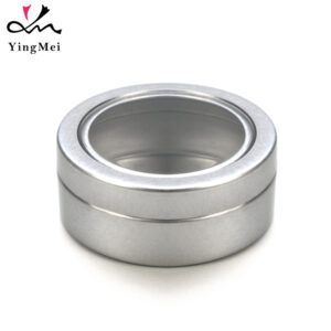 25ml Silver Aluminum Can with Window Cap