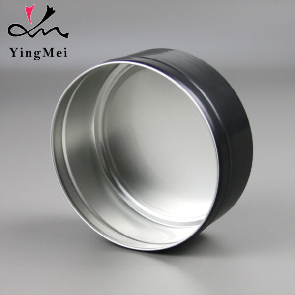 flip top 350ml black aluminum can bulk multipurpose storage