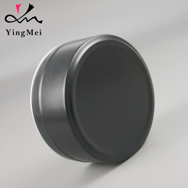 flip top 350ml black aluminum can bulk multipurpose storage