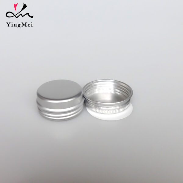 15ml blank silver aluminum can with seal lids sample jar - Image 4