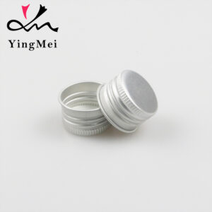 Custom 24mm Silver Mini Aluminum Lid for Bottle Jar Custom 24mm Silver Mini Aluminum Lid for Bottle Jar
