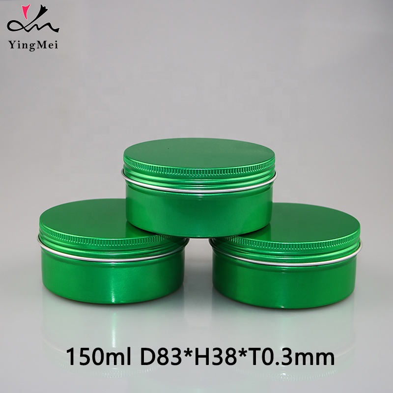 8338绿色螺纹铝罐
