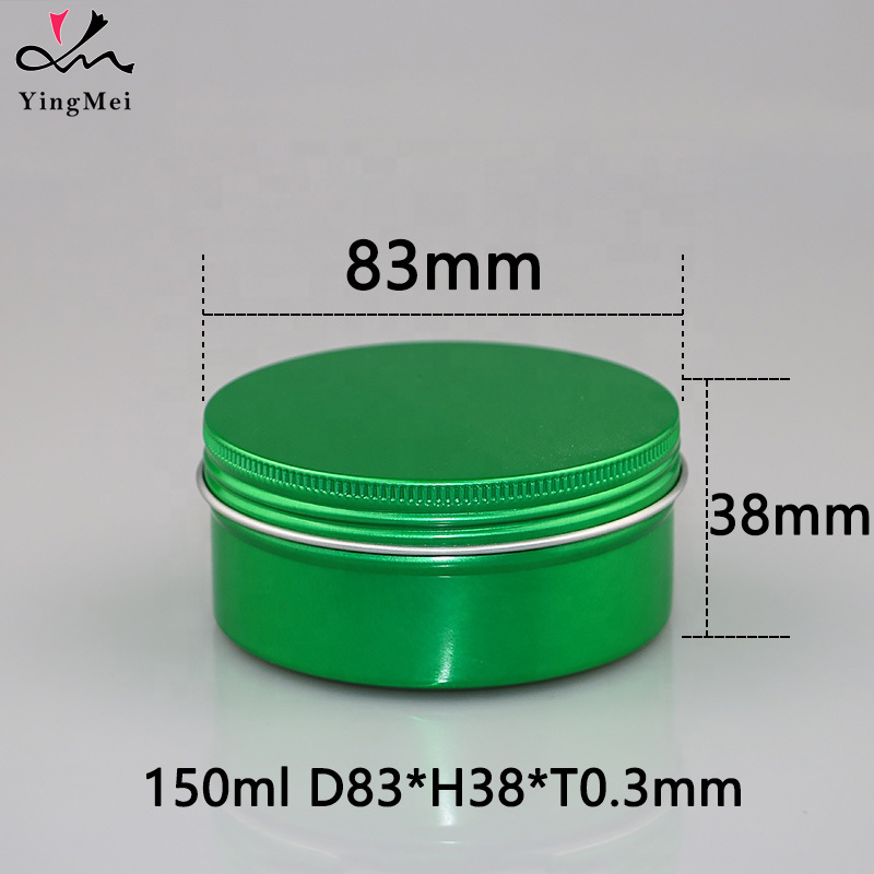 8338绿色螺纹铝罐