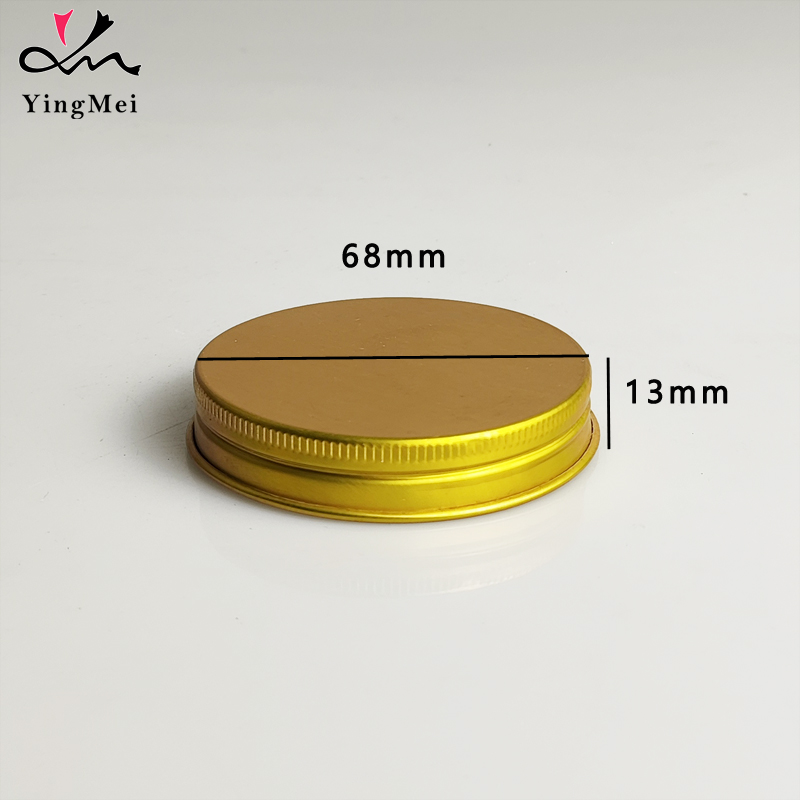 68*13mm金色铝盖
