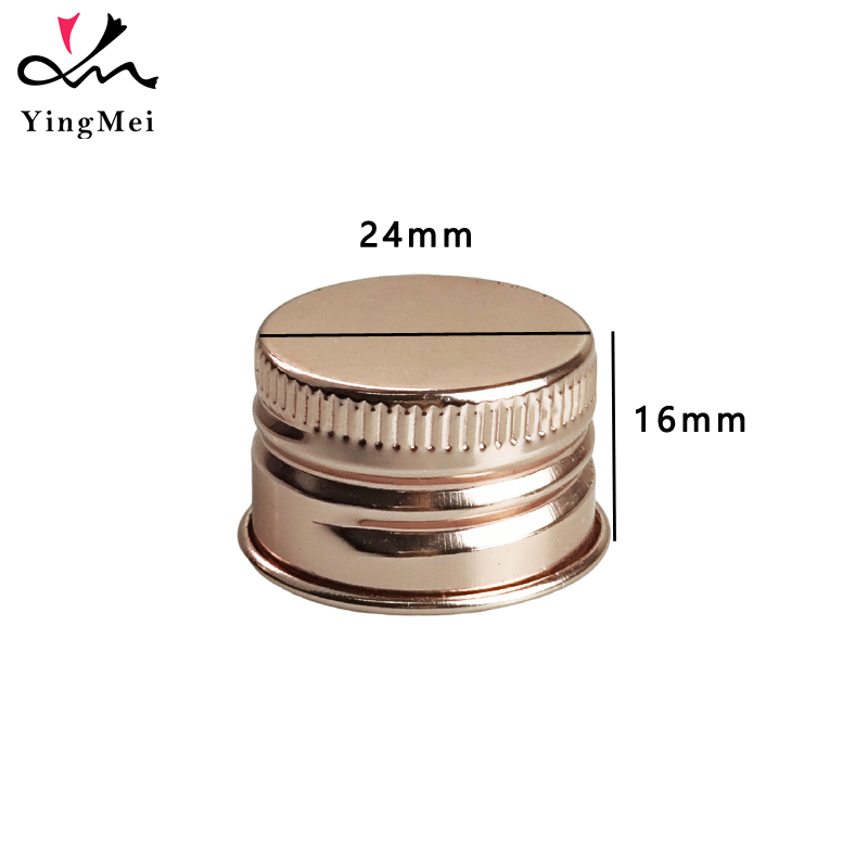 24*16电镀玫瑰金铝盖