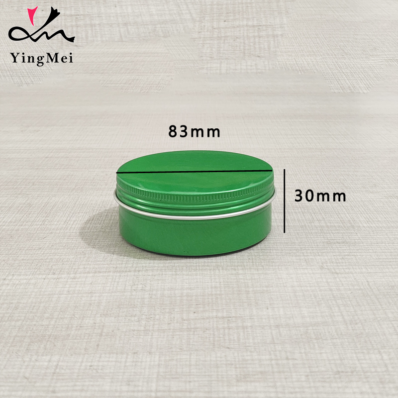 8330螺纹绿色铝盒