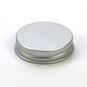 Bulk 35mm Silver Metal Aluminum Screw Lid Bottle Cap