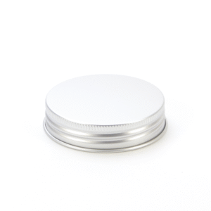 64mm Silver Wide Mouth Metal Caps Jar Lids Aluminum Cap