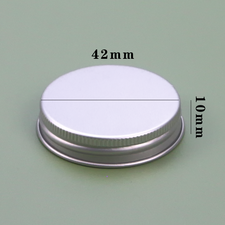 factory direct 42mm aluminum caps food grade metal lid