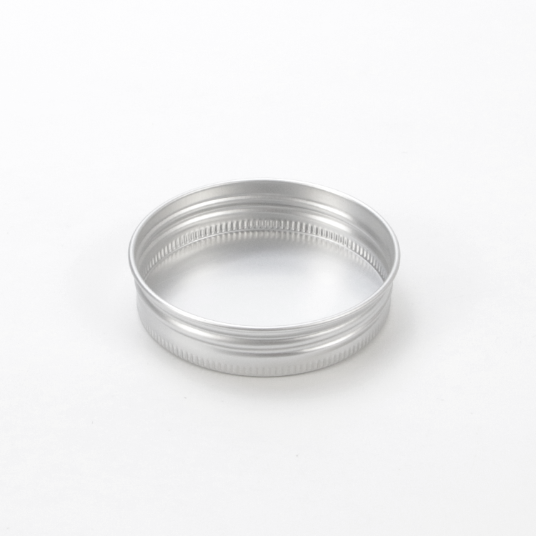 64mm Silver Wide Mouth Metal Caps Jar Lids Aluminum Cap