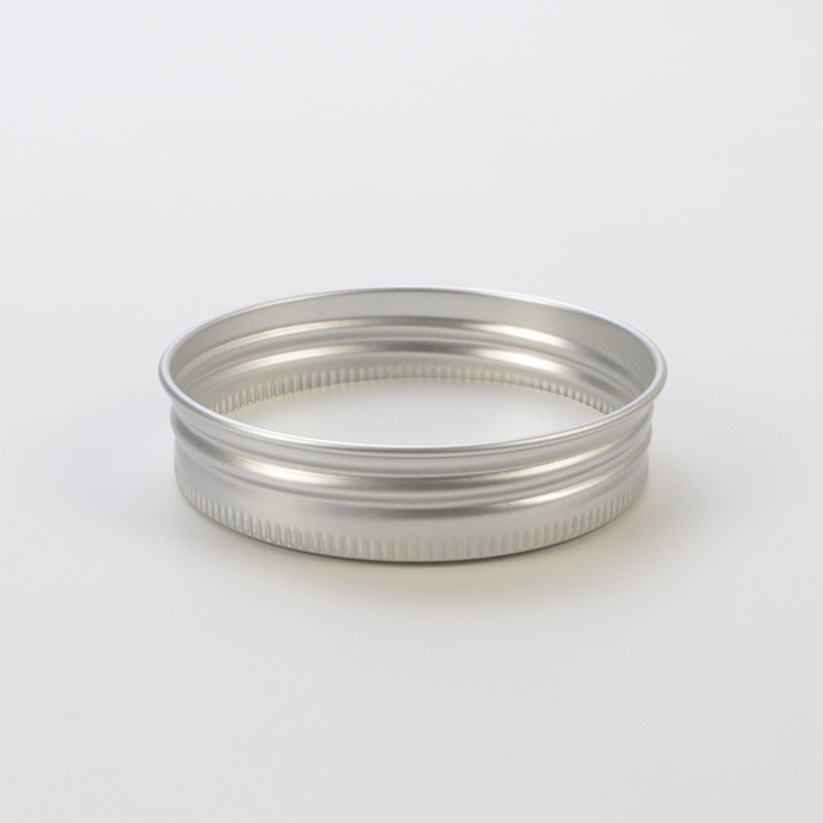 64mm Silver Wide Mouth Metal Caps Jar Lids Aluminum Cap